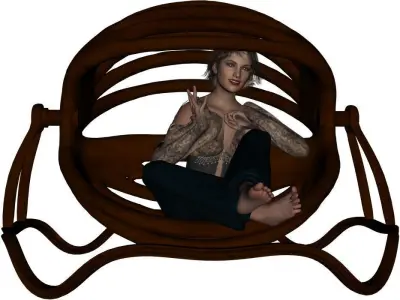 outdoor rocker Free 3D model