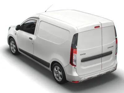Dacia Dokker 2020 3D model
