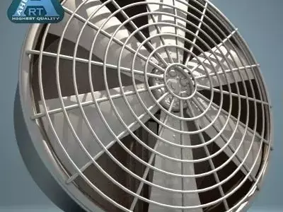 Industrial Fan 3D model