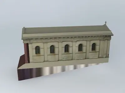 Temple of the Holy Trinity English Temple Free 3D model