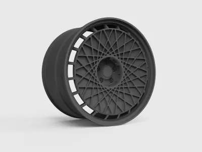 HRE 501 GTM Vintage GT Series 3D model