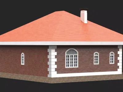 Onestory private house 3D model