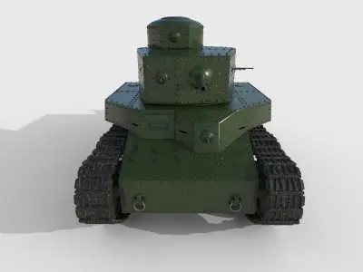 Tank T-24 3D model