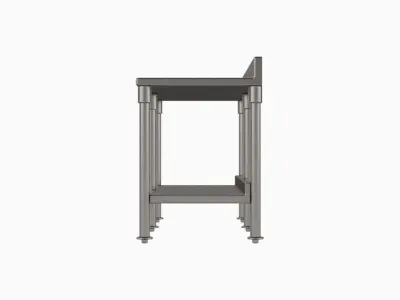 Stainless Steel Table 2 3D model