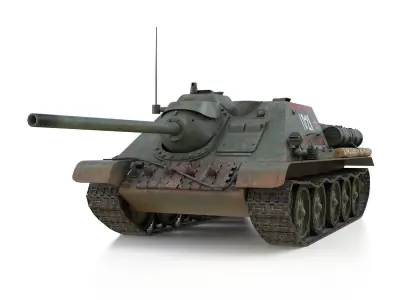 SU-85 - 1021 3D model