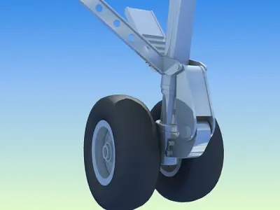 Landing Gear 2 3D model