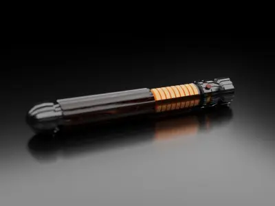 Lightsaber Hilt Free 3D model