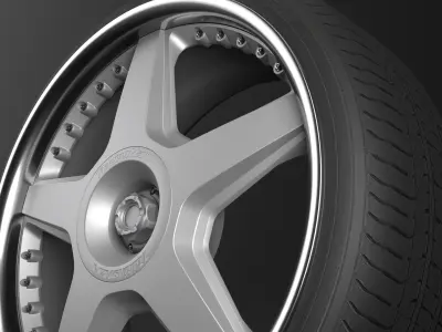 Racing Hart CX Low-poly 3D model