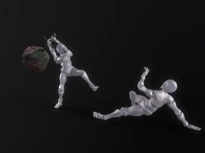 The Sword Still in the Stone - An April Fools Weapon Free low-poly 3D model