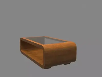 Coffee Table  Free low-poly 3D model