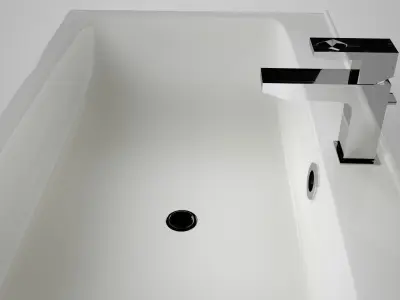 Cupboard and Washbasin  Free 3D model