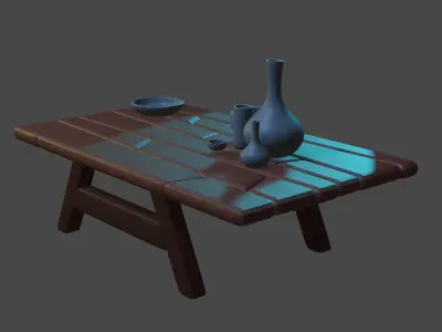 Table 3D model 9