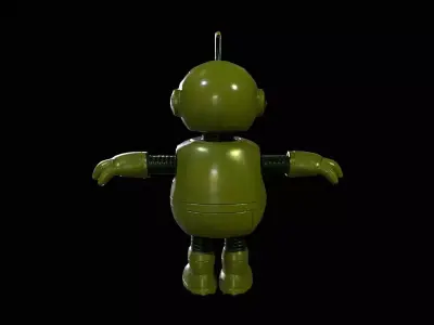 Minirobotic4Pack3 Low-poly 3D model