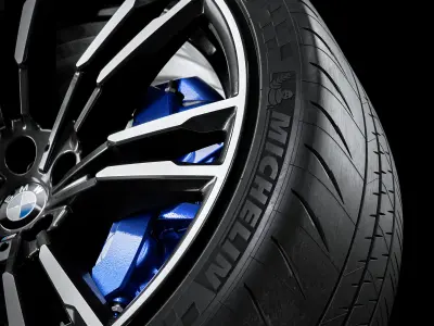 Michelin Pilot Sport Cup 2 245 35 ZR20 3D model