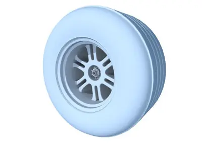 Free 3D Tire Model Free 3D model