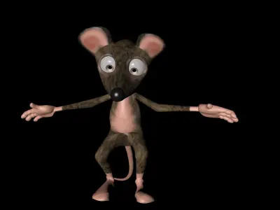 animal mouse 3D model