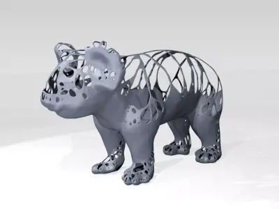 Koala Dust Voronoi 3D model