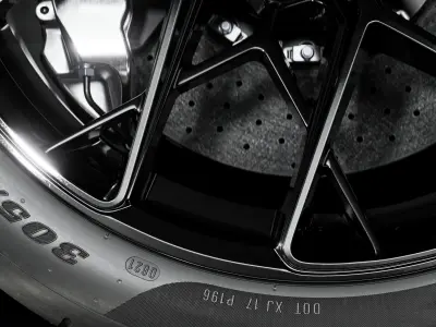 Pirelli Trofeo R 305 30 ZR19 3D model