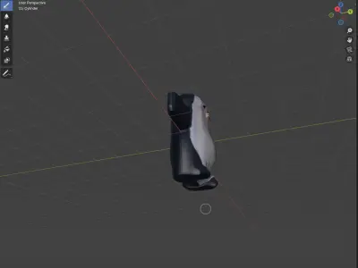 3D Penguin character Free low-poly 3D model