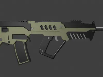 Simple Tar-21 Free 3D model