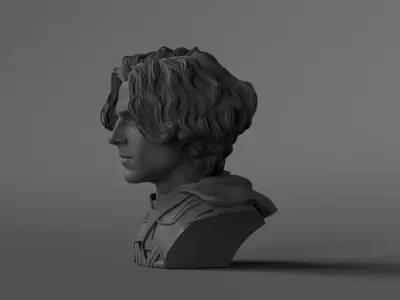 Timothee Chalamet - Paul Atreides - Dune 3D print model