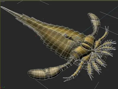 sea scorpion 3D model