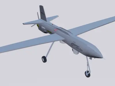 Drone Avibras Falco Harpia 3D model