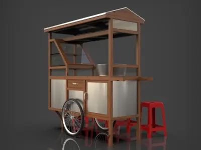 Asian Food Charts 3D model