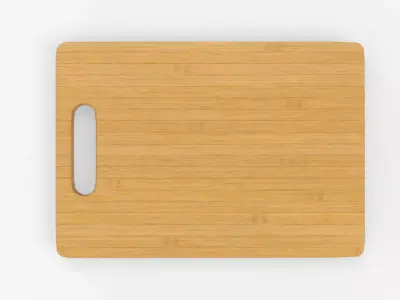 Chopping Board Low-poly 3D model
