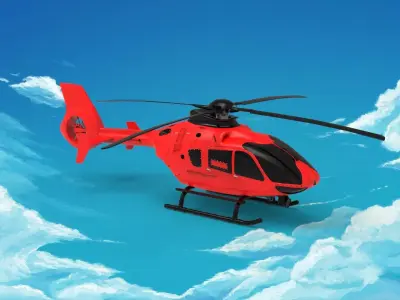 Eurocopter EC135 3D model