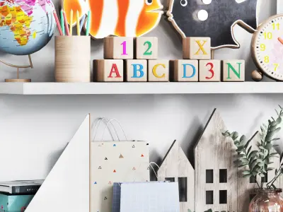 Toys-children 3D model