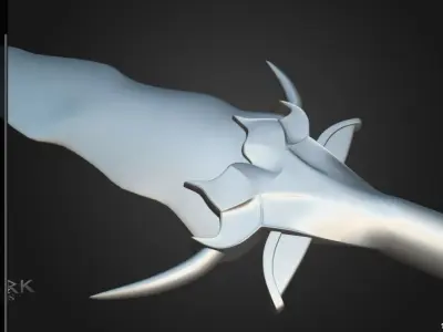 Cospris Malice BlueSkull version 3D model