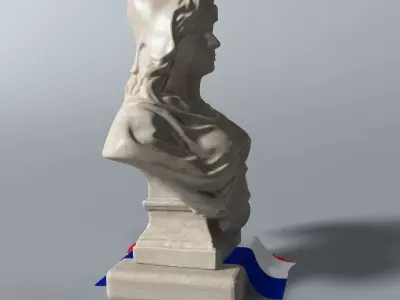 Marianne Bust Free 3D model