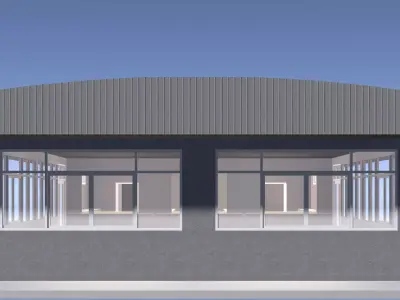 Canteen 25-54 3D model