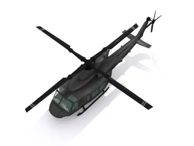 UH 1 Y Venom Low-poly 3D model