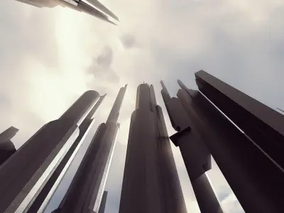 God Medieval Castle 3D model