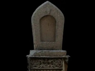 Vishnu with 2 LOD - Nepal Heritage Low-poly 3D model