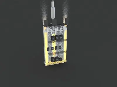 MK 57 Vertical Launching System 3D model