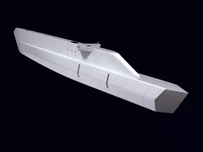 Sensor Pod for F-22 Raptor 3D model