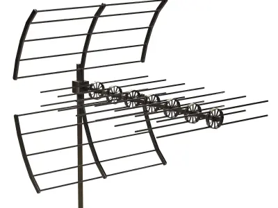 Radio Antenna 3D model