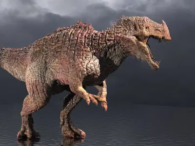 Viking Dinosaur 3D model