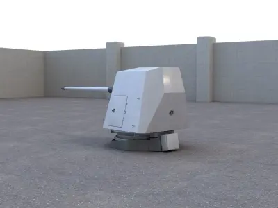 MK 45 Mod 4 3D model