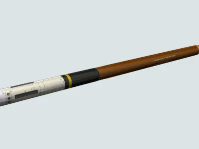 FZ275 Laser Guided Rocket 3D model