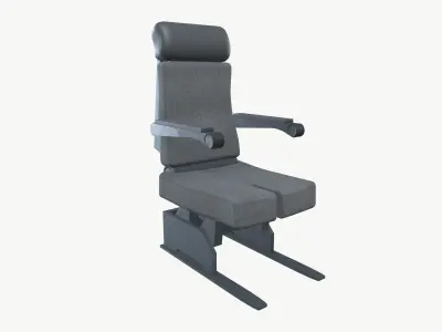 Airplane Seat 3D model