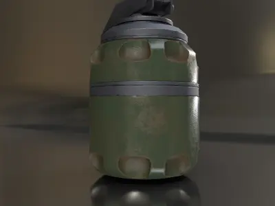 GRENADE MODEL military Free low-poly 3D model