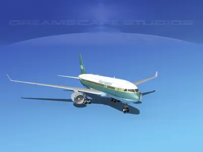 Boeing 787-8 Pakistan Intl 3D model
