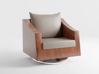 Modern Arm Chair 3D model purchase