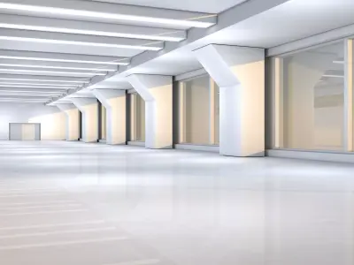 Sci Fi WareHouseSci Fi WareHouse 3D model