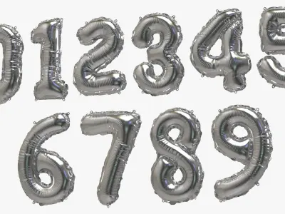 Celebration Decoration Collection 3D model