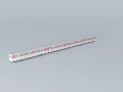 Train,Subway car Free 3D model